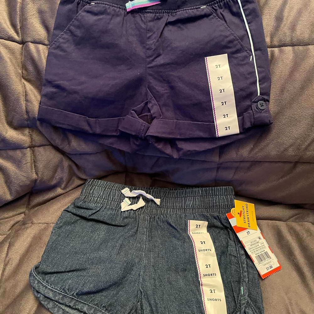 Cat and Jack girls shorts set